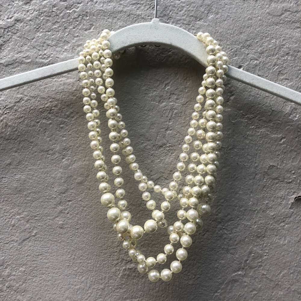 J. Crew Faux Pearl Necklace